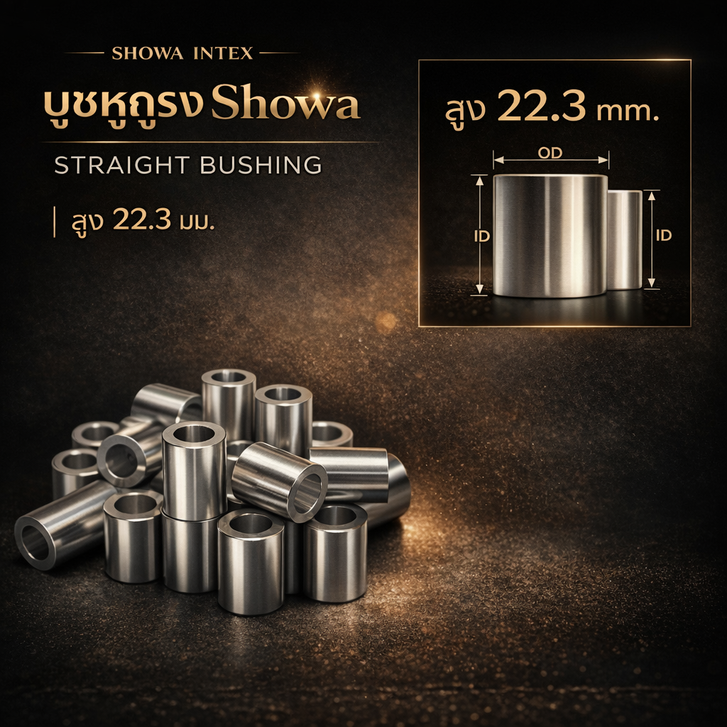 บูชหูตรงโชวา สูง 22.3 แพ๊ค 10 ชิ้น